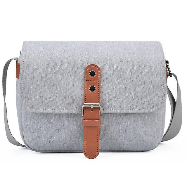 Bolsos de hombro para cámara para Canon Nikon Sony Causal resistente al agua ultraligero Sling Bag para hombre mujer viaje al aire libre Feliz Sencillez