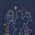 thumbnail image 3 of Disney - Mickey Mouse - Bon Voyage on the Cruise - Women's Short Sleeve Graphic T-Shirt, 3 of 5
