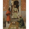 thumbnail image 2 of Rudolf Weisse 20x24 Gold Ornate Framed and Double Matted Museum Art Print Titled - The Arms Merchant Presenting His Wares (1886), 2 of 4