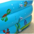 thumbnail image 3 of Piscine Gonflable pour Enfants Bébé Famille 150*110*50cm, 3 of 5