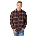 thumbnail image 2 of Free Country Men's Easywear Flannel Shirt Jacket Brown Balm Plaid S, 2 of 5
