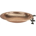 thumbnail image 2 of Good Directions BBD18 Pure Copper 18" Deck Mount Bird Bath Birdbath, 2 of 9