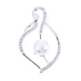 thumbnail image 2 of Collar de Joyería Colgante Yuyangstore Cristal Perla Boda, 2 of 8