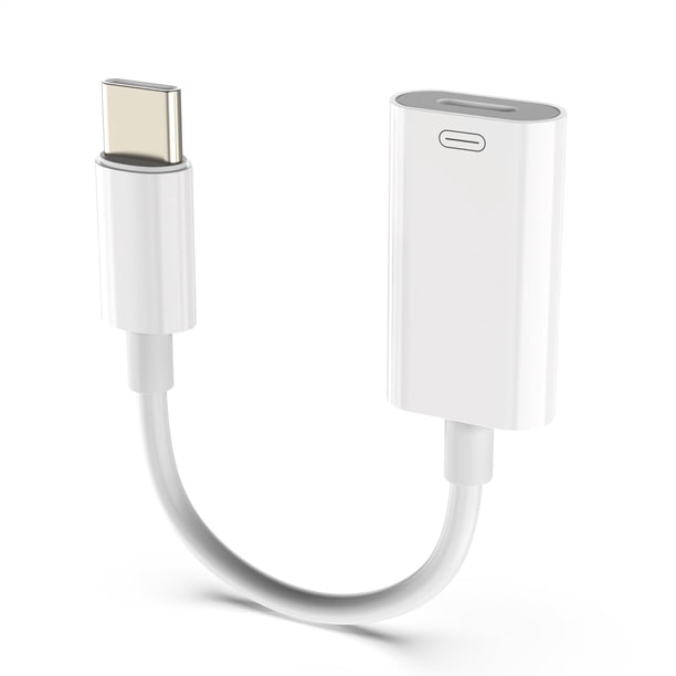 Adaptador USB-C macho a Lightning hembra LMUBOY para iPhone
