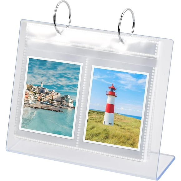 Instax Photo Album - Acrylic Desktop Instax Mini Film Calendar, Photo Album For Polaroid Film Or Instax Mini 11 Film, Desktop Photo Frame