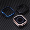thumbnail image 3 of Funda protectora de aleación de aluminio para apple watch8 Ultra, accesorios de marco de carcasa, 49mm, serie 7, 6, SE, 45mm, 41mm, 40mm, 44mm, 3 of 4