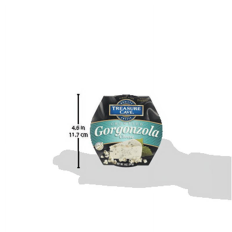 BelGioioso Crumbled Gorgonzola Cheese With Sheep Milk – 5 Lb. Bag, Earthy & Tangy
