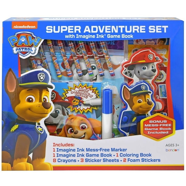 Set de actividades Paw Patrol Super con tinta Imagine para niños a partir de 3 años