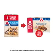 Atkins Snack Bar, Caramel Chocolate Nut Roll, 7g of Protein, Keto Friendly, 8 Count