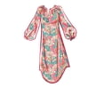 thumbnail image 5 of McCall's Misses' Vestido de manga raglán Patrón de costura Kit Código M8212 Tallas XS-S-M Multicolor, 5 of 5