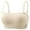 Gray, variant on Tube Top Wireless Bras for Women Design One-Piece Gathers Push-Up Full Coverage Comfortable Daily Wear Supportive No Underwire Lingerie