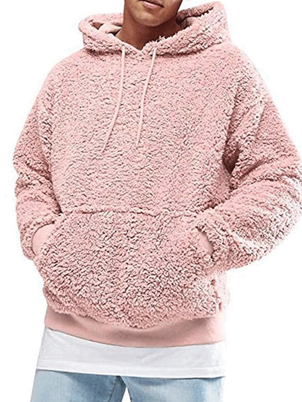 fuzzy bear sweater