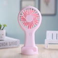 thumbnail image 3 of Ounissouiy Mini ventilador portátil de mano, de carga silenciosa, regalo de oficina para estudiantes, miniventilador de refrigeración bonito Electrodomésticos verde, 3 of 6