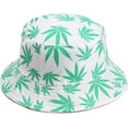 thumbnail image 3 of CoCopeaunts Maple Leaf Bucket Hat for Women Wide Brim Sun Protection Couple Summer Cotton Foldable Men Fisherman Hats All-Match, 3 of 8