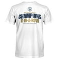 thumbnail image 3 of Men's 1863FC White Manchester City Four-Time Consecutive Premier League Champions Lockup T-Shirt, 3 of 3