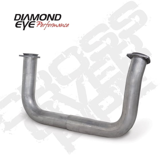 Diamond Eye KIT 2.5in AL 93-00 CHEVROLET 6.5L CROSSOVER PIPE