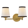 thumbnail image 4 of 57052LCB-OW Hinkley Lighting Sonia - 10W 2 LED Small Bath Vanity-7.5 Inch Tall and 15.75 Inch Wide, 4 of 9