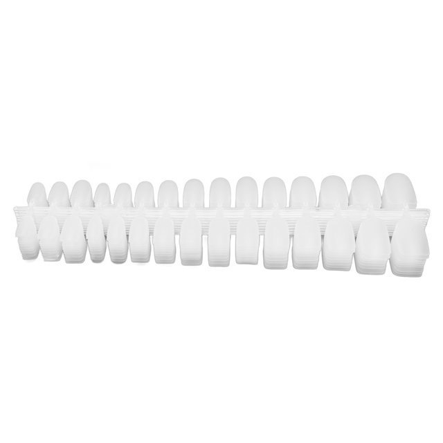 300pcs Nail Tips for Women Multiple Sizes DIY Frosted Nails Tips Long Fake Nails for Nail Salons