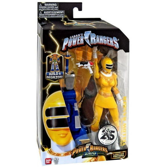 Power Rangers Zeo 6.5" Yellow Ranger Figure