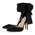 thumbnail image 2 of Zapatos de tacón alto para mujer con correa en el tobillo y tacón de aguja, 2 of 5