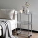 thumbnail image 1 of Clear Acrylic Rolling Storage Carts 3 Tier Slim Narrow Multi Function Trolley With Wheels Space Saving Gaps Organizer For Bathroom Kitchen Laundry Small Spaces, 1 of 6