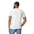 thumbnail image 4 of Gildan Softstyle Midweight Short Sleeve Cotton T-Shirt for Men, White, S, 4 of 5