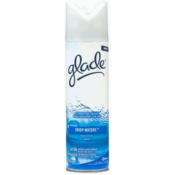 Glade Aerosol Crisp Waters, 9Ounce (Pack Of 12)