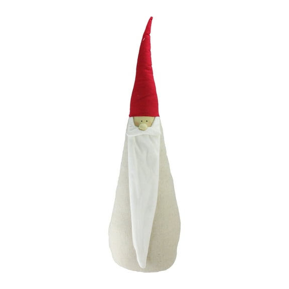 Northlight Tall Santa Gnome Christmas Decoration - 23.5” - Red and White