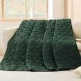 thumbnail image 5 of Oversized King Quilt Bedding Set,120x120Inch Super King Forest Green Comforter Bedspreads Lightweight Bed Coverlets Boho Bedding Cover Decor All Season, 3 Pieces (1 Quilt, 2 Pillowcases), 5 of 5