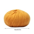 thumbnail image 3 of Wool Hand-woven Medium Coarse Scarf Hat Overcoat Wool Merinoss Wool Wool Cashmeres Yarn, 3 of 5
