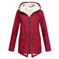 thumbnail image 1 of Veste Imperméable à Capuche pour Femmes Manteau d'Hiver Chaud Rembourré Parka de Randonnée Extérieure Fermeture Éclair, 1 of 9