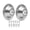 B Silver, variant on Post Bases 2 Pack Tapered Pole Mounts 4-Hole Fixing Bases for Rv Camper Yacht Table Mounting with Stainless Steel Screws Metal Wall Ceiling Surface Mounting Supports for Furniture