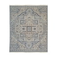 thumbnail image 3 of EORC Blue Traditional Oriental Heriz Design Area Rug, 3 of 6