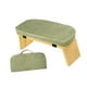 thumbnail image 5 of Banco de meditación cómodo, plegable, con soporte para cadera, silla fácil de limpiar, moderno reclinatorio verde, 5 of 9