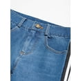thumbnail image 5 of inhzoy Kids Girls High Waist Distressed Flared Jeans Bell Bottom Denim Trousers 01BlueA 10, 5 of 8