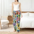 thumbnail image 6 of Lsque Cute Dogs Collage Print Women's Pajama Pants, Lounge Pant - Comfortable Home Wear,Elastic Waistband, Stylish Design-Small, 6 of 9