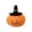 A, variant on Euahivb Halloween Pumpkin Decorative Pillow 13.8 x 13.8 Inch Plush Stuffed Toy with Black Wizard Hat for Kids Room Living Room Couch Spooky Holiday Decor