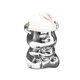 thumbnail image 1 of Organizador de palillos de dientes con forma de oso, recargable y duradero. Blanco, 1 of 9