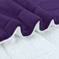 thumbnail image 5 of Soft Micromink Sherpa Comforter Set - 3-Piece Fluffy & Ultra Cozy Reversible Comforter with 2 Pillowcases | Warm Plush Bedding for Queen/King Size, 5 of 6