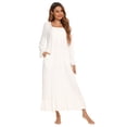 thumbnail image 1 of Camisón victoriano vintage de manga larga para mujer, ropa de dormir transparente, pijama, vestido de salón Zhivalor CPB-YZS87-1, 1 of 5