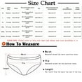 thumbnail image 3 of 6 Pcs Women Underpants for Wetting Seamless Underwear High Waisted No Show Panties Underpants Shorts Full Coverage Briefs Seamless G-String Thongs Plus Size Low Rise High Cut Panties My Orders, 3 of 3