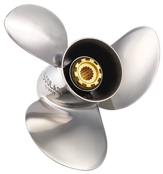X 10 Pitch SR SOLAS Amita 4 Blade Aluminum 9.25 Dia