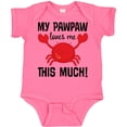 thumbnail image 3 of Inktastic My Pawpaw Loves Me Boys or Girls Baby Bodysuit, 3 of 5
