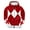 Red, variant on Power Rangers Hooded Costume Sweatshirt