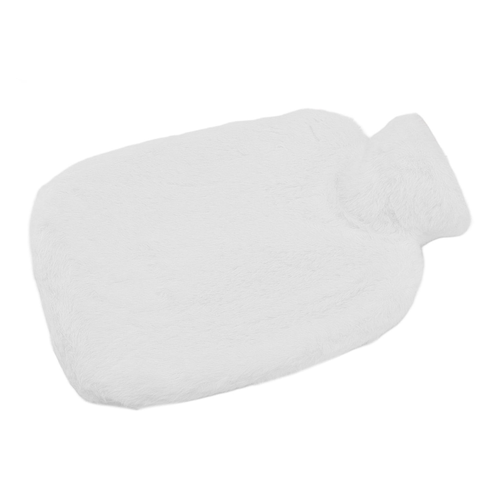 Hot Water Bottle, Wide Mouth Safe PVC 2L Hot Water Bag Detachable Cover For Office Dark Gray