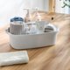 thumbnail image 3 of Large Plastic Shower Caddy Tote, Portable Storage Caddy Basket Organizer with Handle, 3 of 4