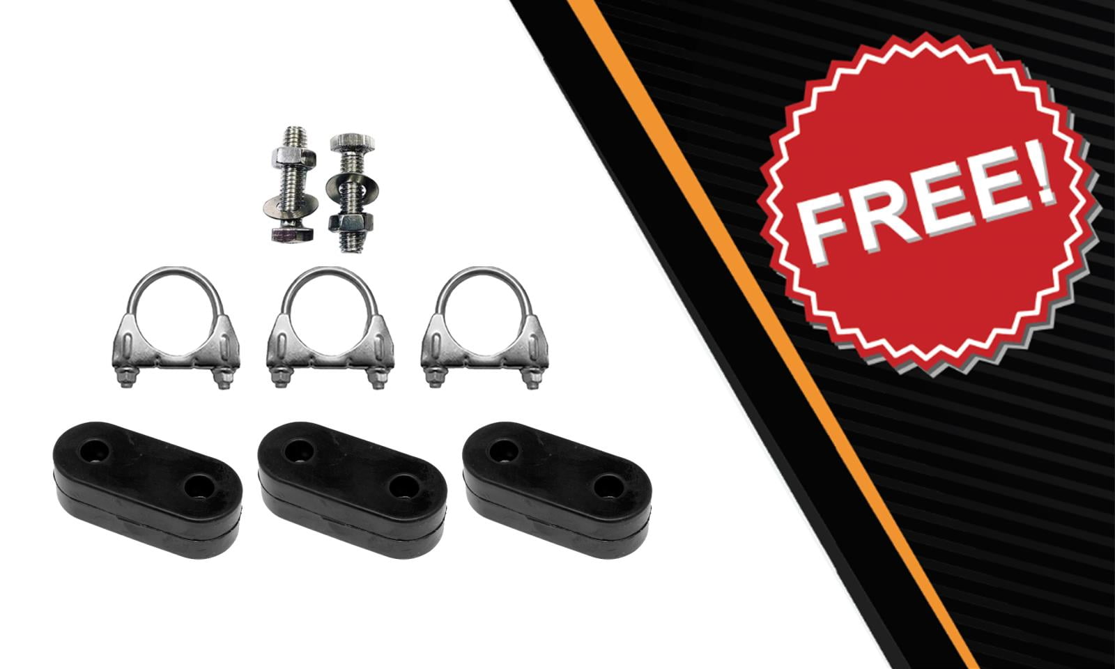 Northeastern Exhaust | Stainless Steel Complete Exhaust System Kit Fits 2001-2005 GMC Yukon 4.8L & 5.3L | Direct-Fit Replacement