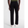 thumbnail image 3 of George Men's Straight Fit Pleated Pants, Sizes 28-48, 3 of 5