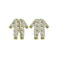 thumbnail image 2 of BemeyourBBs Newborn Baby Boy Hunting Outfit Mallard Duck Reindeer Romper Long Sleeve Zipper Up Jumpsuit Fall Winter Spring Clothes, 2 of 9