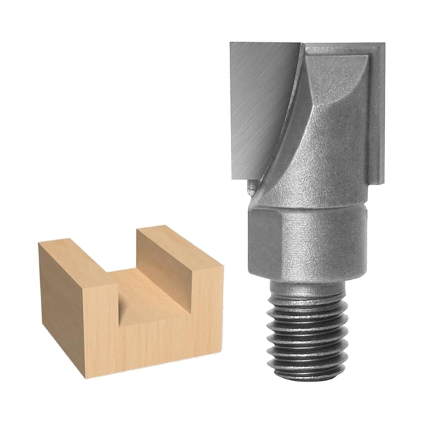Fresa plana de de broca de enrutador de limpieza inferior de 10x18mm Sunnimix Broca de enrutador de limpieza inferior
